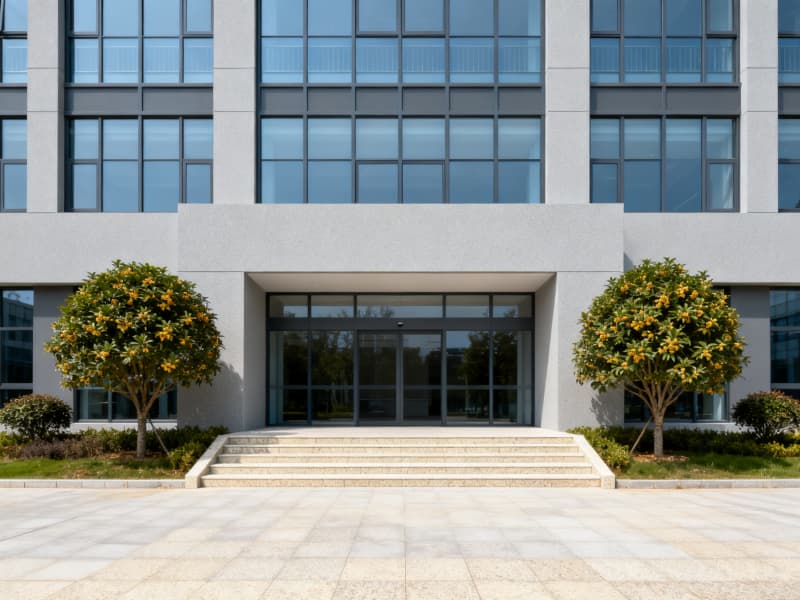 合肥現代簡約風1000平辦公室自然質感設計方案